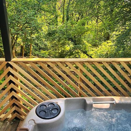 Goldcrest 3-Hot Tub-Woodland Lodges-Carmarthenshire-Tenby Exterior foto